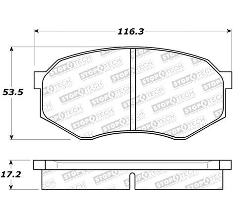 StopTech Street Brake Pads