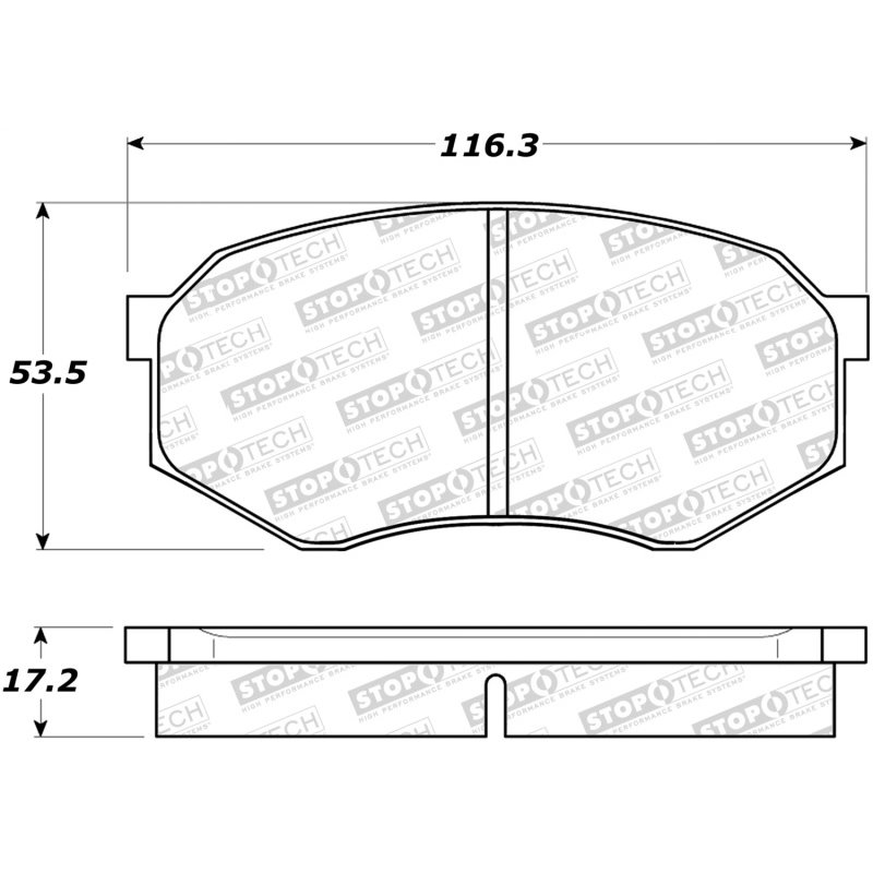 StopTech Street Brake Pads