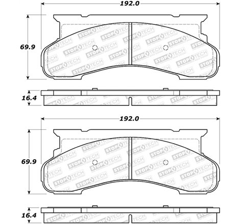 StopTech Street Brake Pads