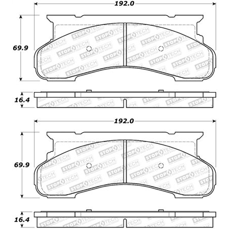 StopTech Street Brake Pads