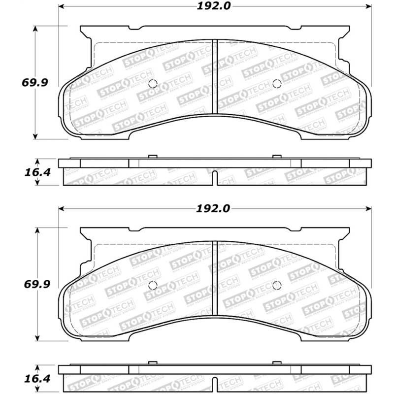 StopTech Street Brake Pads