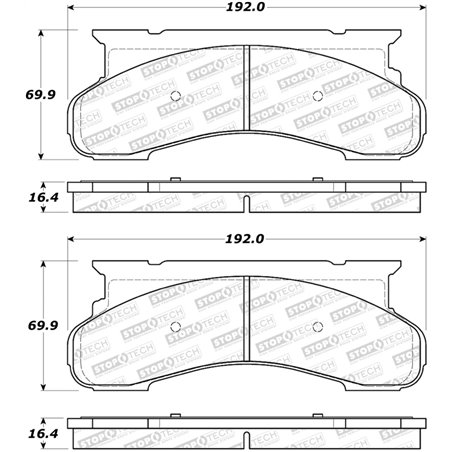 StopTech Street Brake Pads