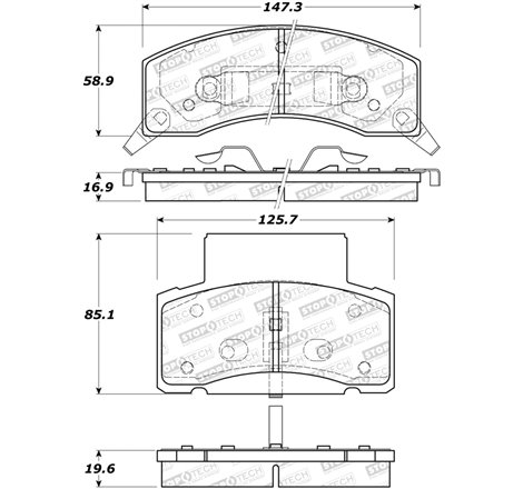 StopTech Street Brake Pads