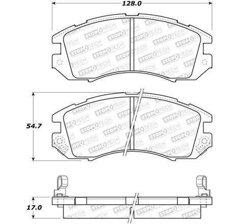 StopTech Street Brake Pads