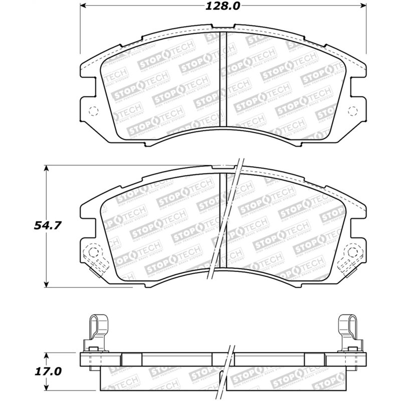 StopTech Street Brake Pads