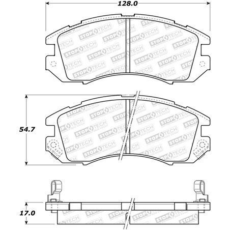 StopTech Street Brake Pads