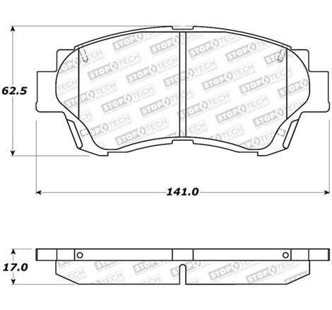 StopTech Street Brake Pads