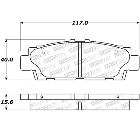 StopTech Street Brake Pads