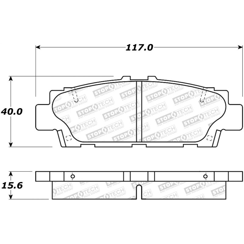 StopTech Street Brake Pads