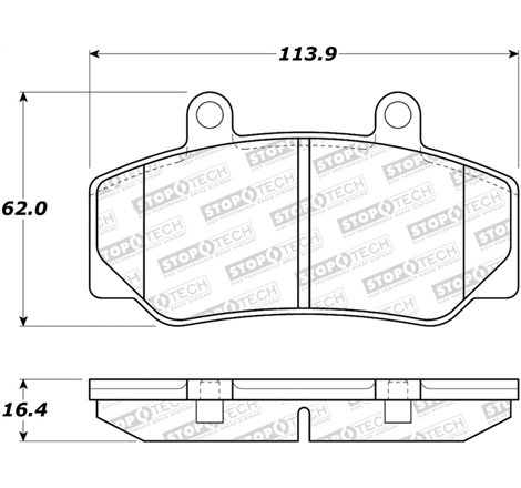 StopTech Street Brake Pads