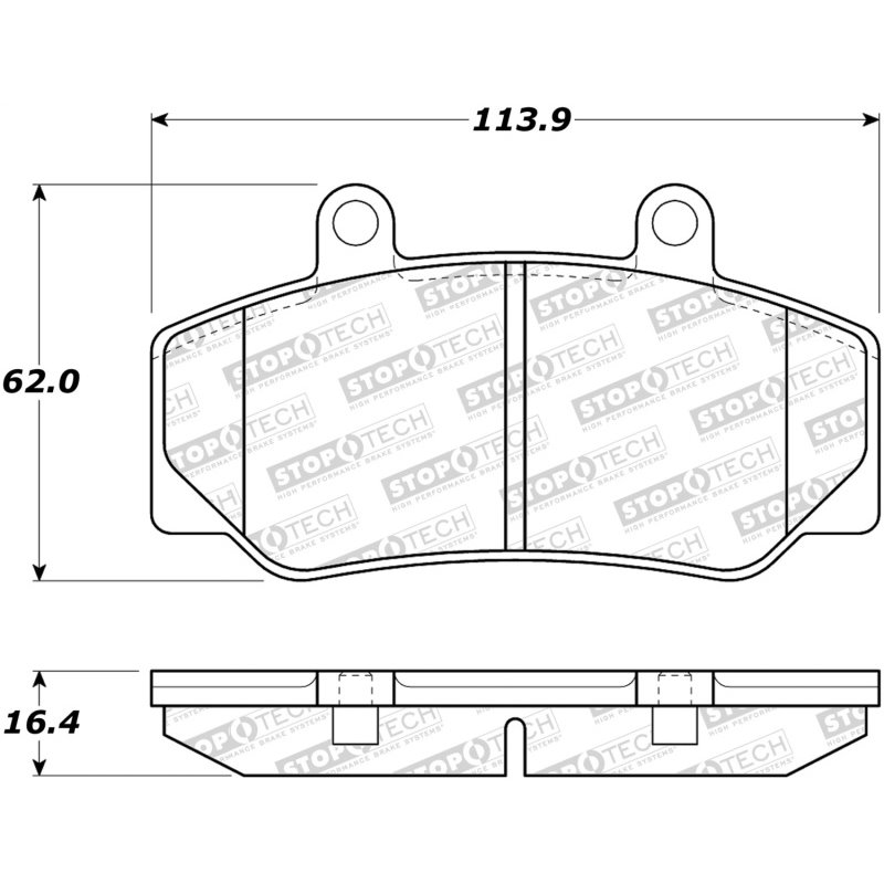 StopTech Street Brake Pads