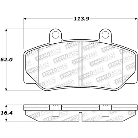 StopTech Street Brake Pads