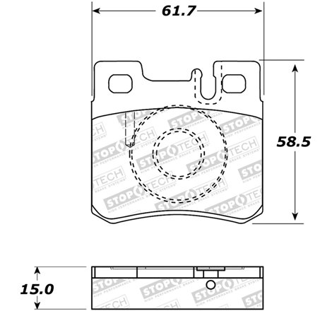 StopTech Street Brake Pads