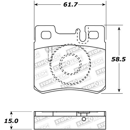 StopTech Street Brake Pads