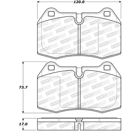 StopTech Street Brake Pads