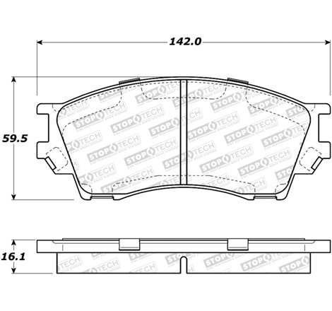 StopTech Street Brake Pads