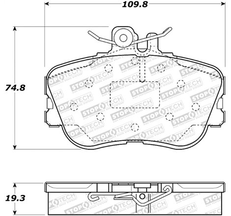 StopTech Street Brake Pads