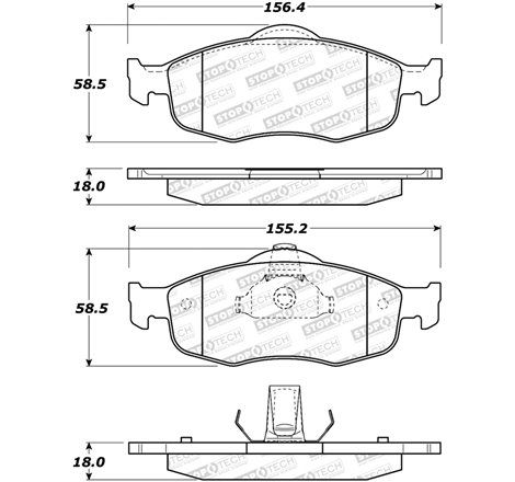 StopTech Street Brake Pads