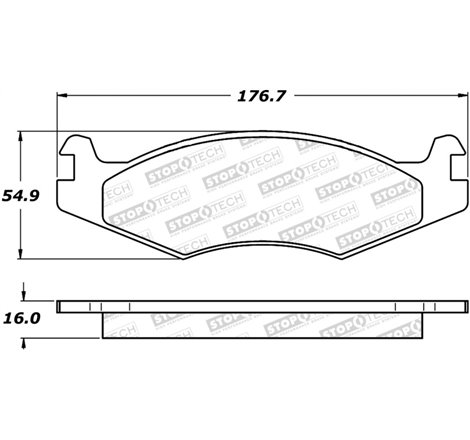 StopTech Street Brake Pads