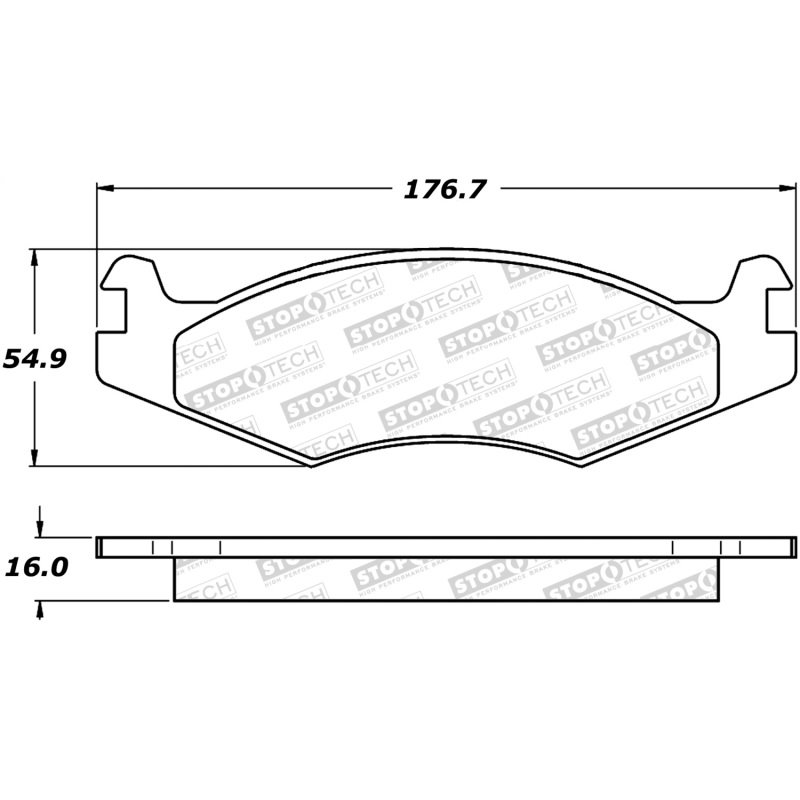 StopTech Street Brake Pads