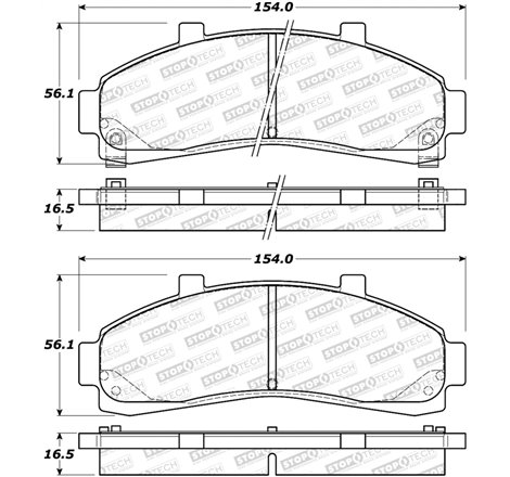 StopTech Street Brake Pads