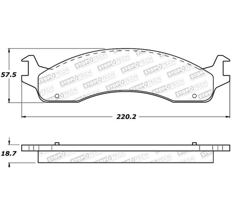 StopTech Street Brake Pads