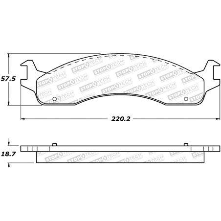 StopTech Street Brake Pads