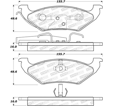 StopTech Street Brake Pads