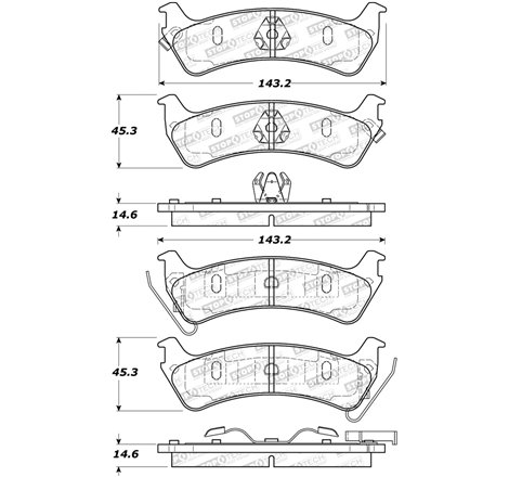 StopTech Street Brake Pads