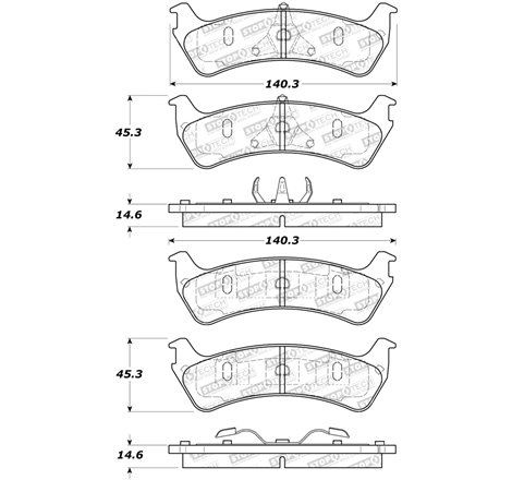 StopTech Street Brake Pads