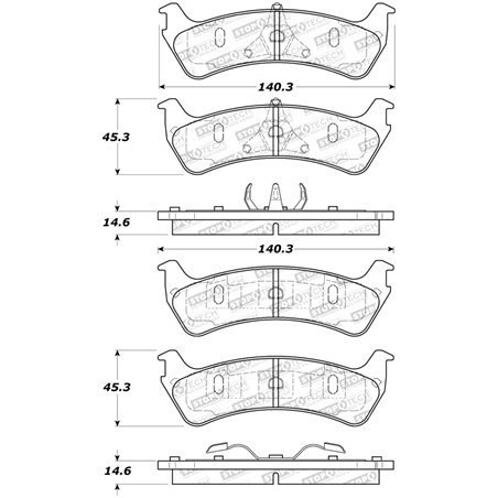 StopTech Street Brake Pads