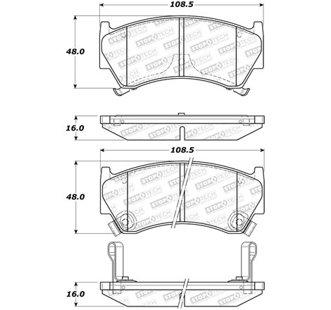 StopTech Street Brake Pads