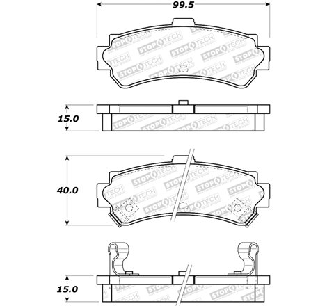 StopTech Street Brake Pads