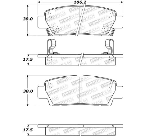 StopTech Street Brake Pads