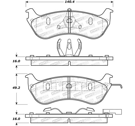 StopTech Street Brake Pads