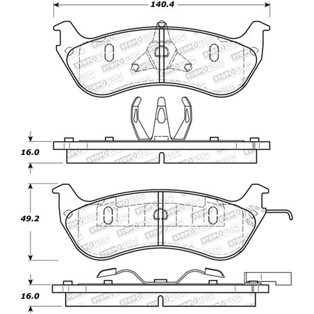 StopTech Street Brake Pads