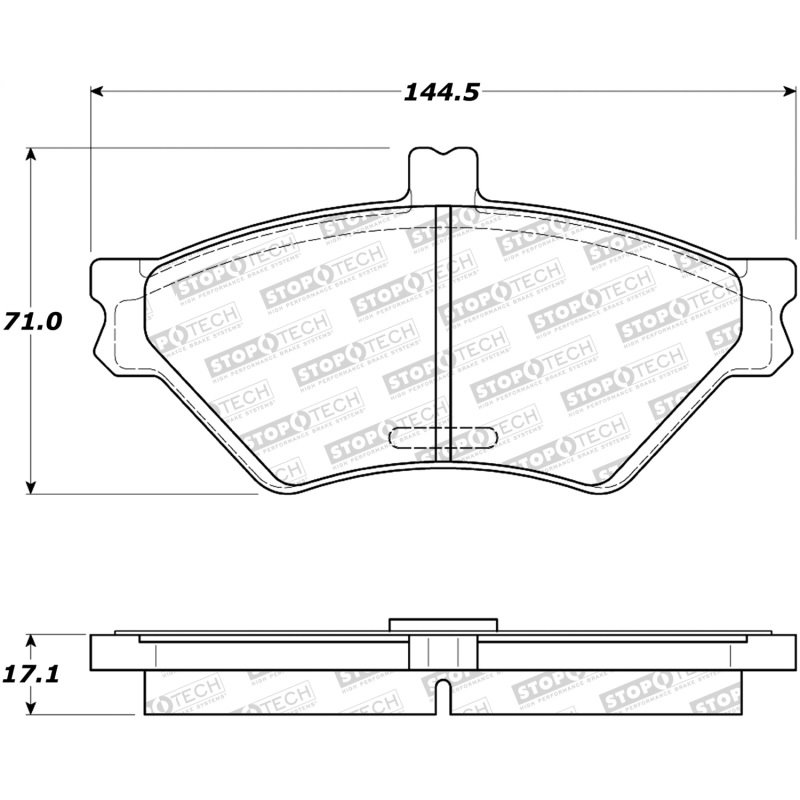 StopTech Street Brake Pads