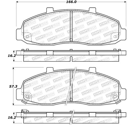 StopTech Street Brake Pads