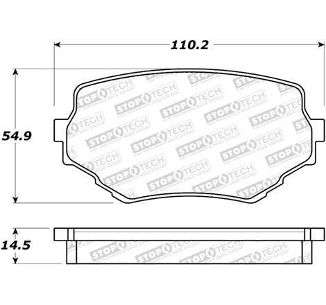 StopTech Street Brake Pads