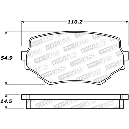 StopTech Street Brake Pads