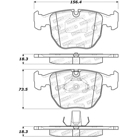 StopTech Street Brake Pads