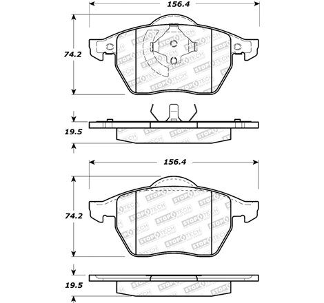 StopTech Street Brake Pads