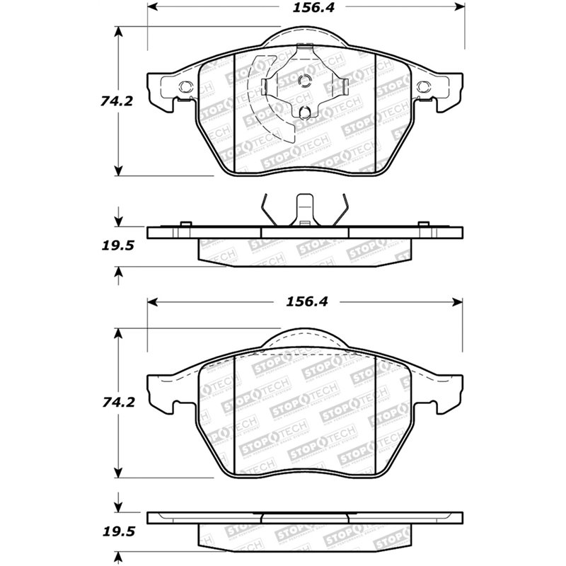 StopTech Street Brake Pads