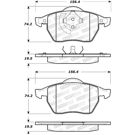 StopTech Street Brake Pads