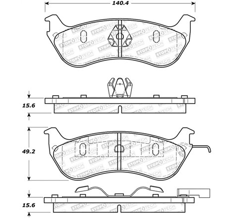 StopTech Street Brake Pads