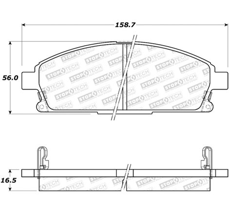 StopTech Street Brake Pads