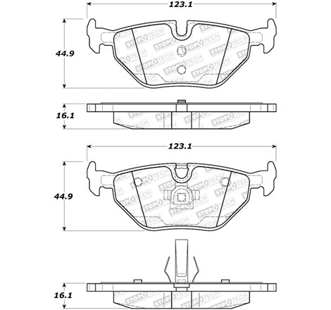 StopTech Street Brake Pads