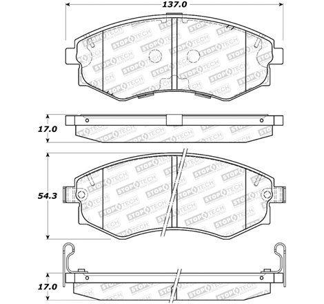 StopTech Street Brake Pads