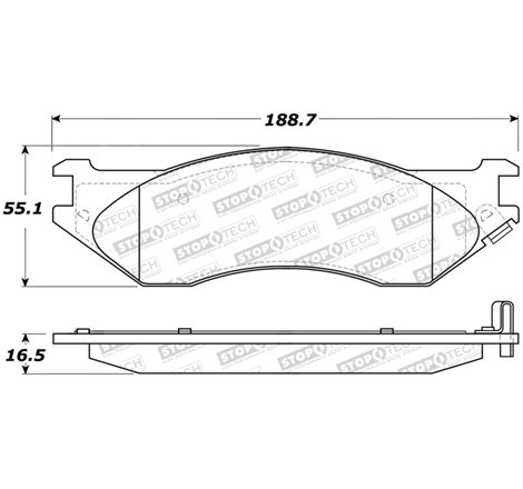 StopTech Street Brake Pads