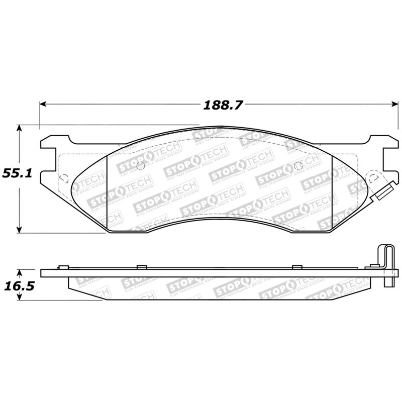 StopTech Street Brake Pads